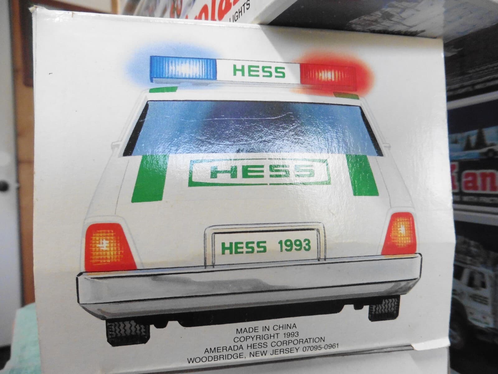 lot of 4 hess truck emergency truck patrol car helicopter airplane 6