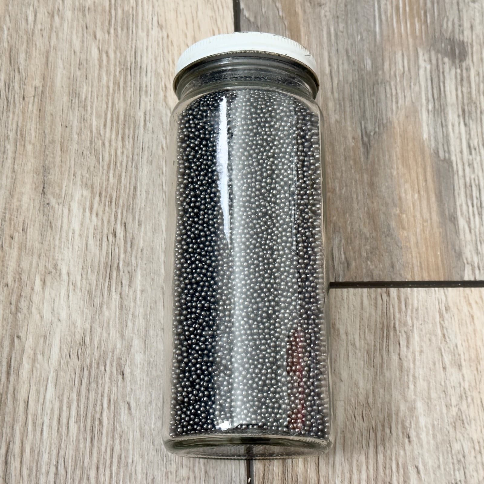 6 Pounds of Vintage Clock Weight BBs Pellets Read 6