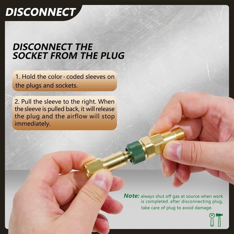 QDB10, Quick Connect/Disconnect Device For Torch To Hose Made Of High Quality 5