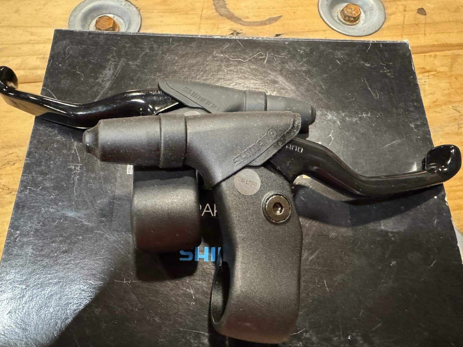 Vintage Shimano Deore SLR XT BL-M733 Brake Levers Left & Right Set 22.2mm MTB 3