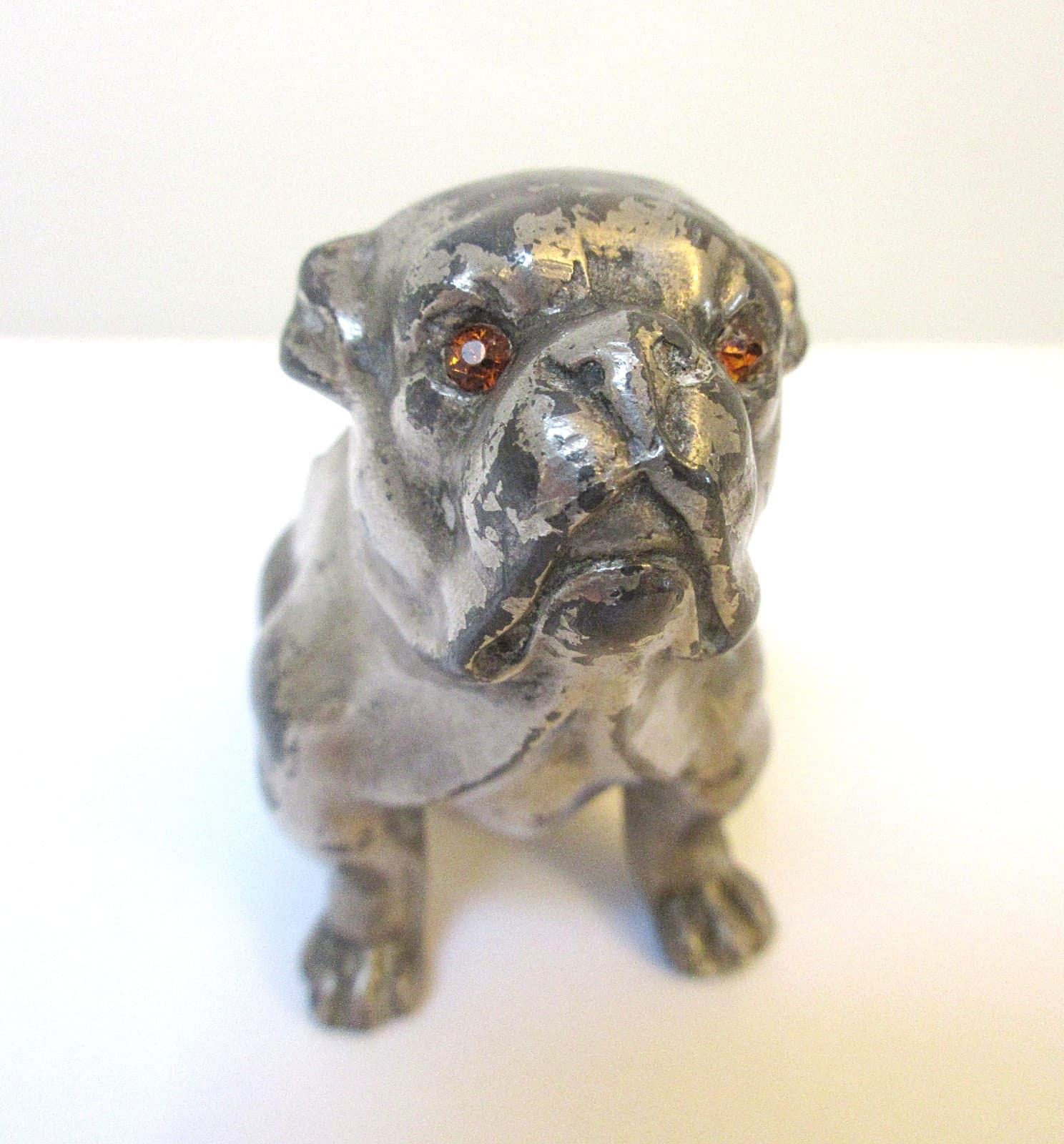 Antique Bulldog Pin Cushion Germany 2