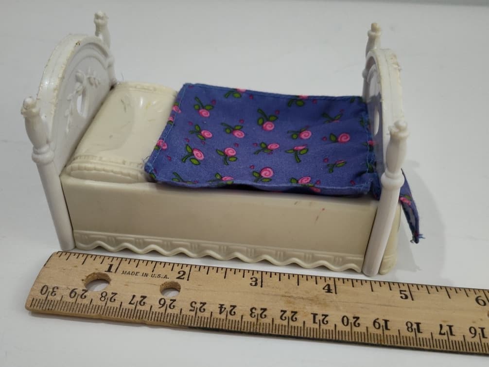 Fisher Price Loving Family 1999 Jumpin on The Bed Bouncy Bed Boing Sound Works 6