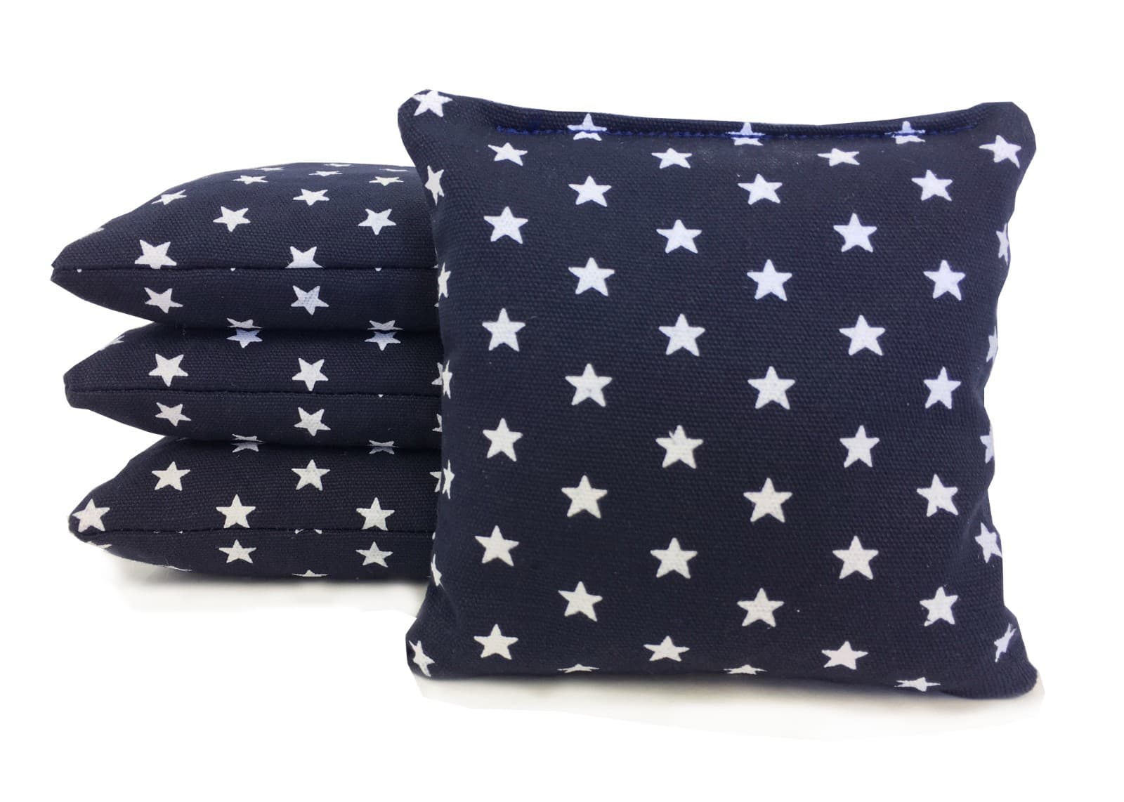 Stars and Stripes Cornhole Bags! Set of 8 - American flag Bags! 1 YEAR WARRANTY! 2