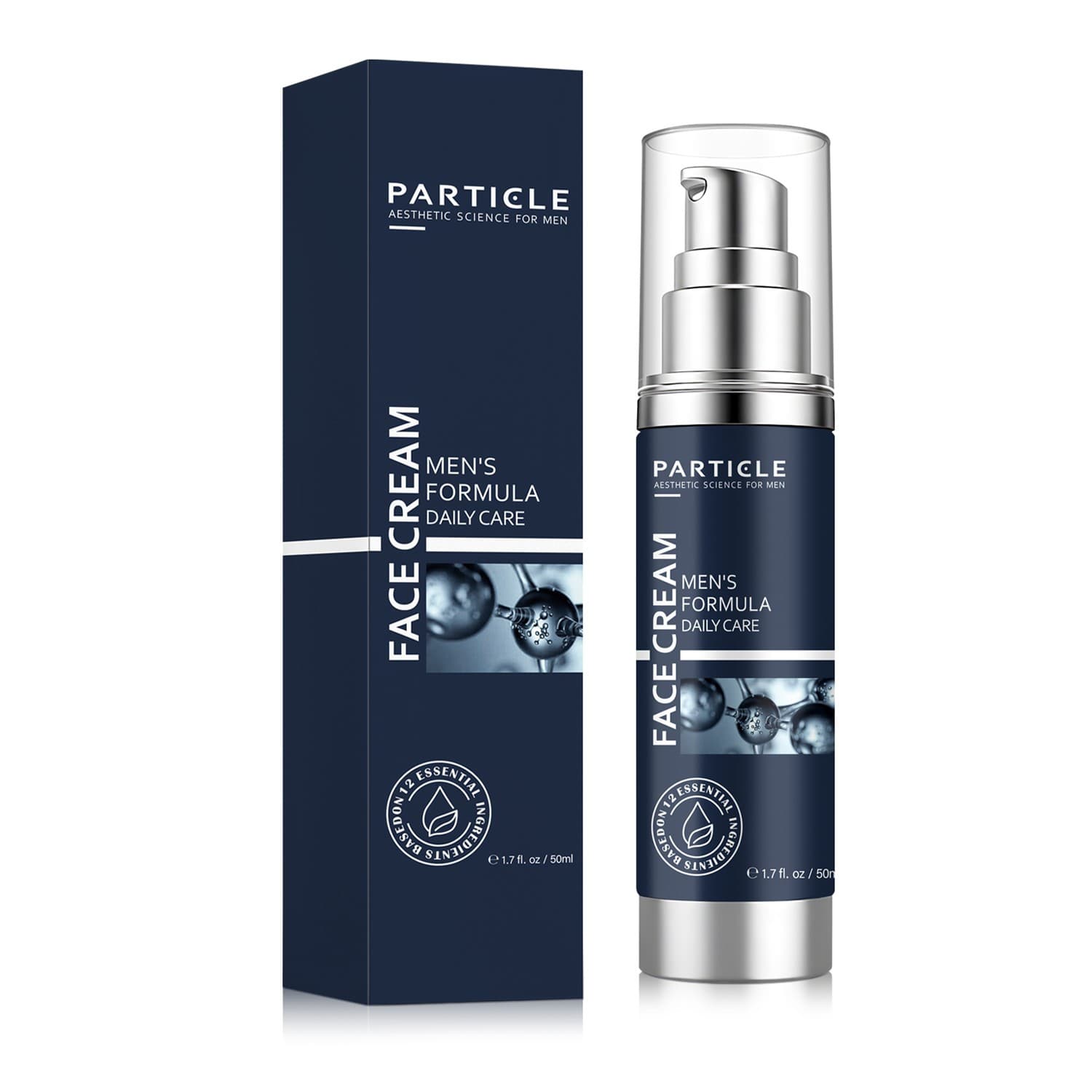 Particle Face Cream For Men 6 In 1 Anti Aging Cream Fights Eye Bags Dark Spots🔥 2
