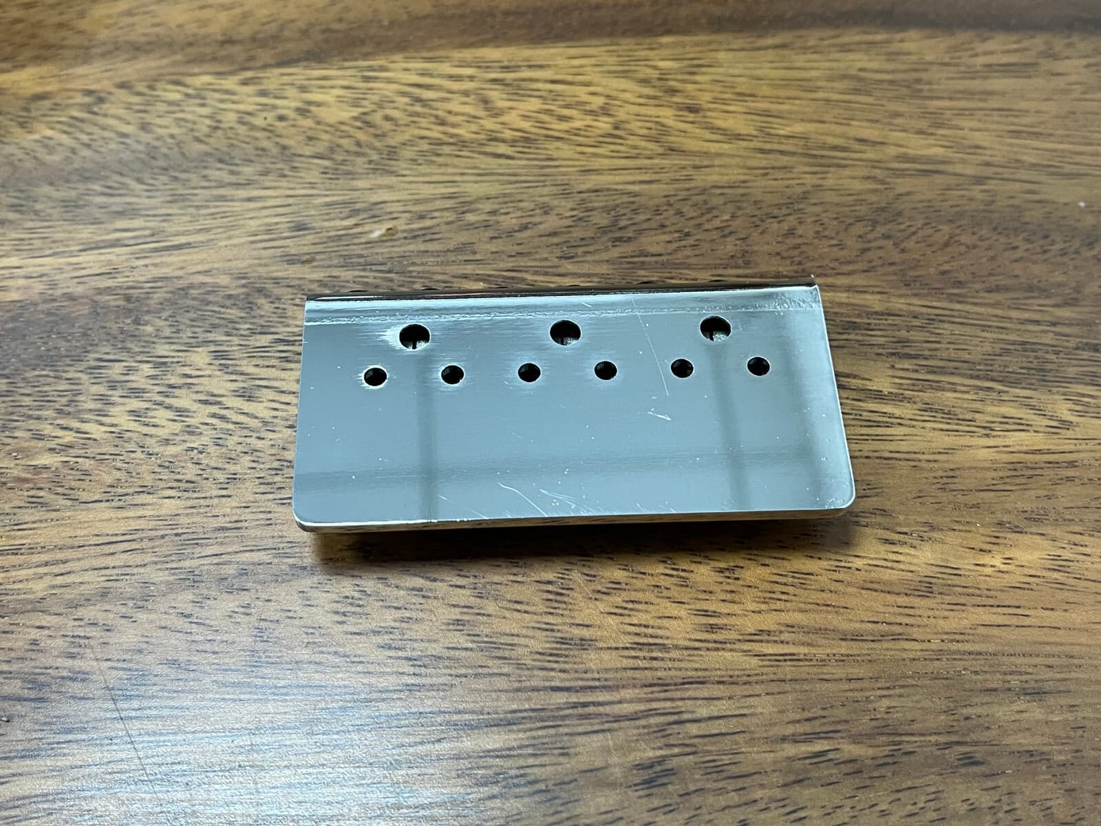 American Stratocaster Chrome Hardtail Bridge 6