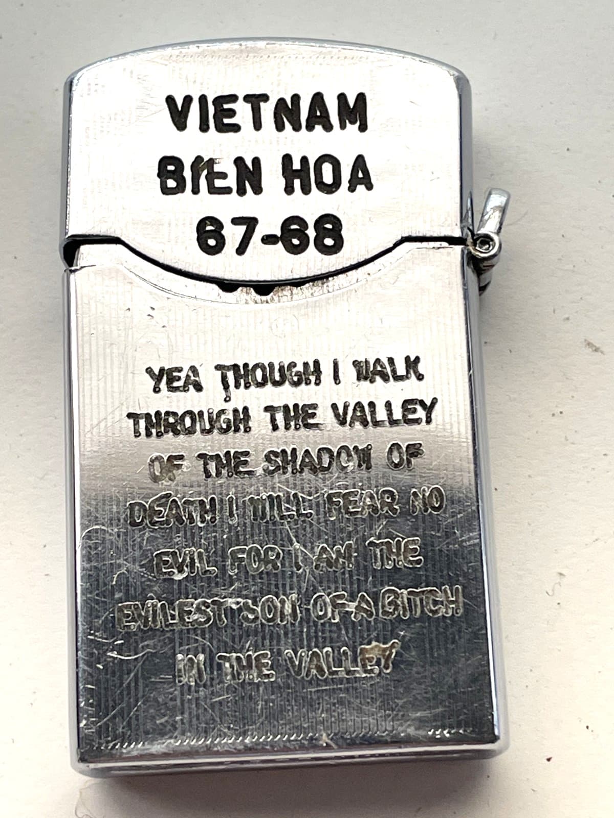 VIETNAM WAR BIEN HOA 67-68 Zenith Cigarette & Pipe Lighter