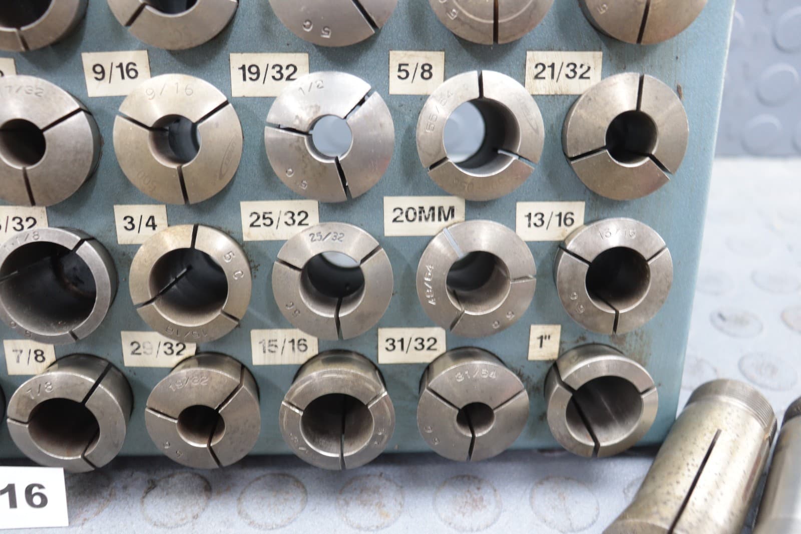 UNBRANDED 5C COLLET LOT OF 32 LOC8016 6