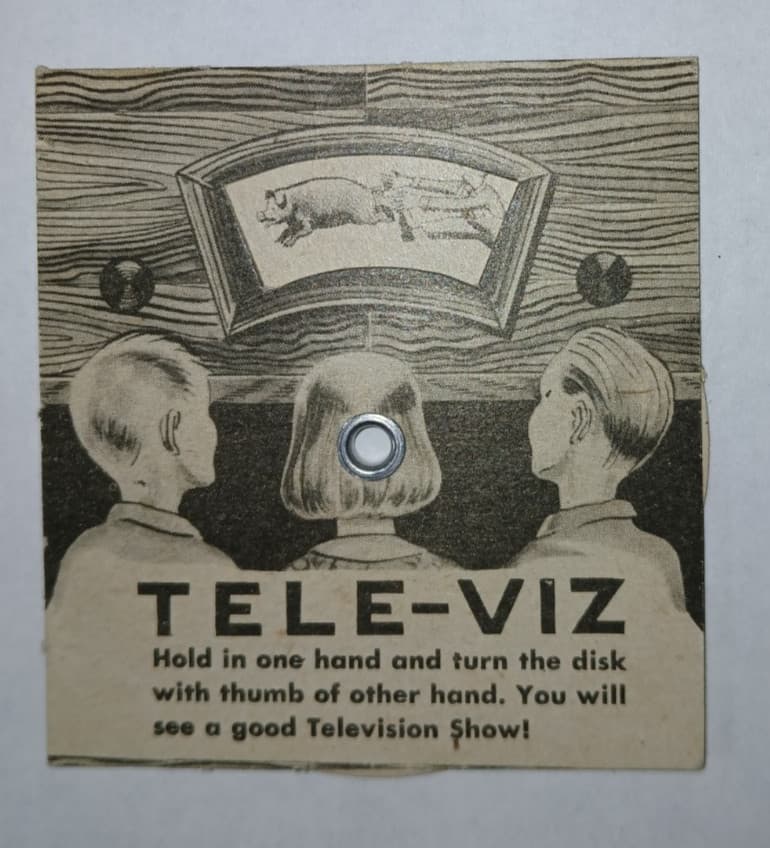 Cracker Jack Lot 506 - Tele-Viz NICE!