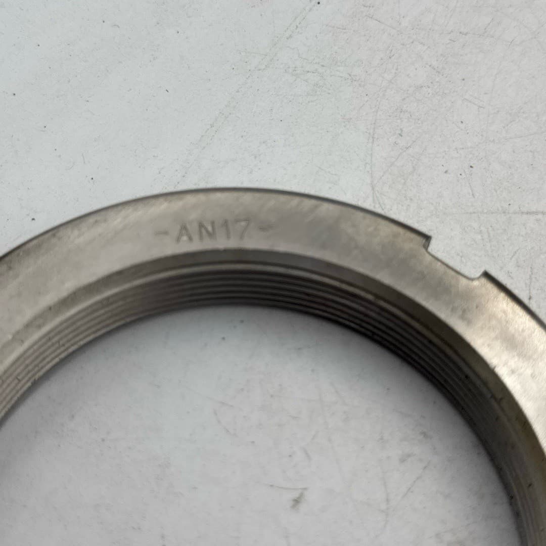 AN17 Bearing Lock Nuts Pack of 3 4