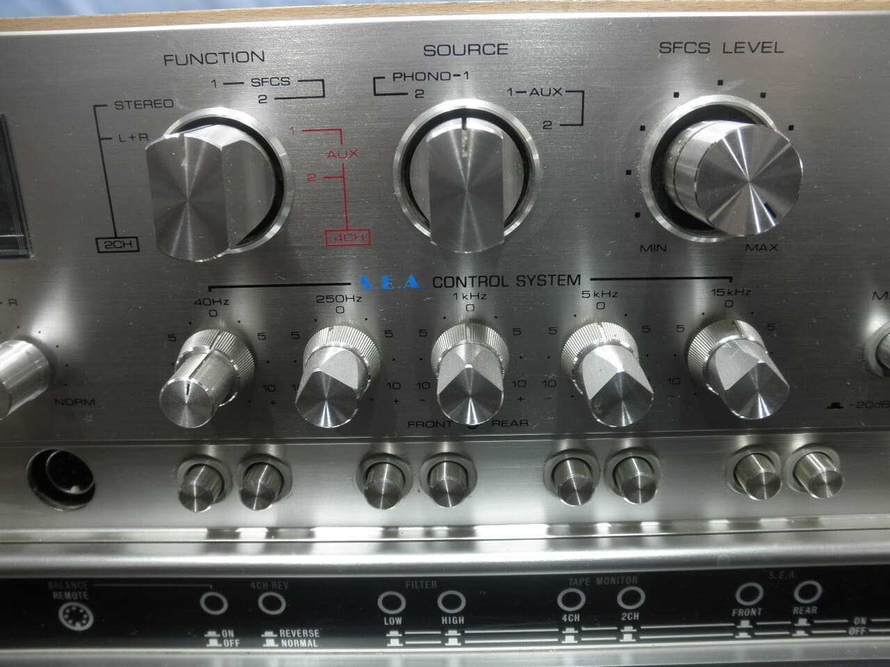 Museum Quality 1973 JVC-4VN-990- Integrated 4 Channel Quadraphonic Amplifier 5