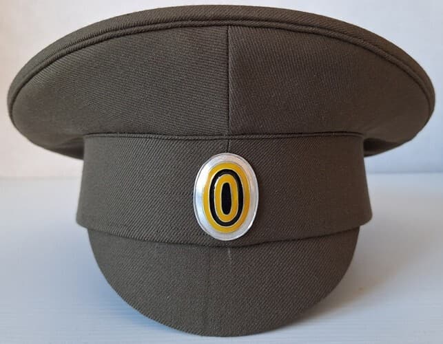WW1 Imperial Russian Army Lower Ranks Peaked Cap, with cockade M1907 Repo 2