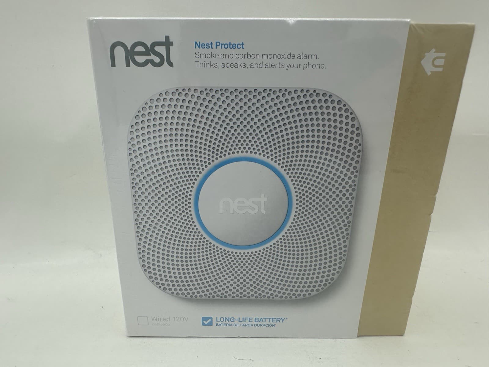 Google Nest Protect Battery Smoke and Carbon Monoxide Alarm 2nd Gen, EXP: 2026
