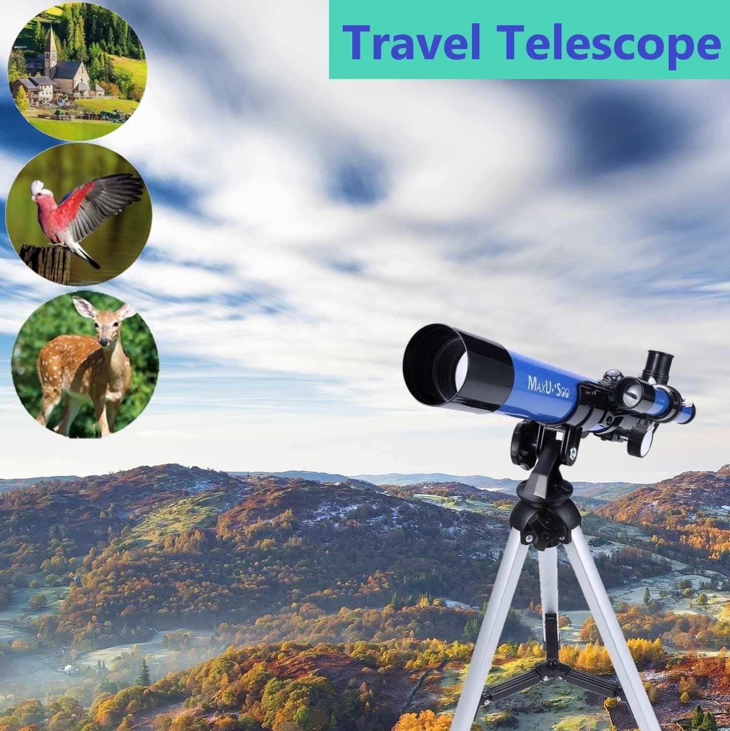 "Telescopio Astronomico Profesional Astronomical 40 Mm Refractor Con 3 Oculares 5