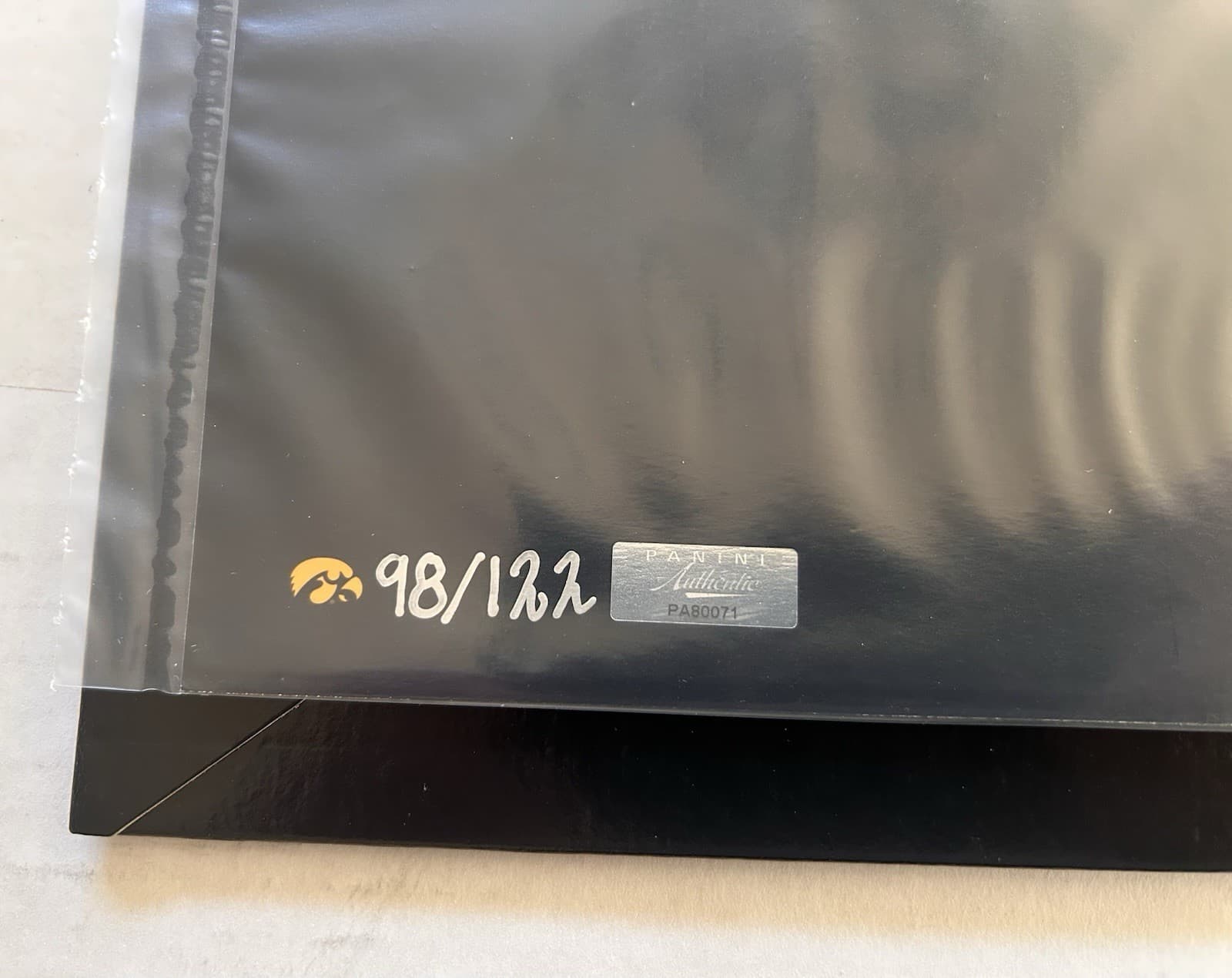 Panini Caitlin Clark Signed Autographed 16x20 Photo None Better 98/122 Auto 4