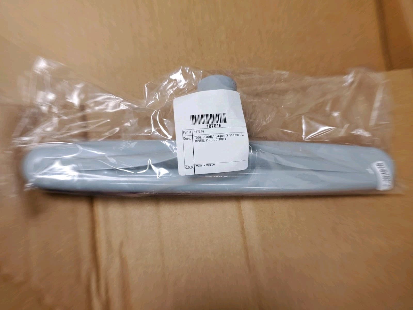 ProTeam 14" Xover Floor Tool for Backpack  Vacuum Cleaners 107016 Genuine! New!