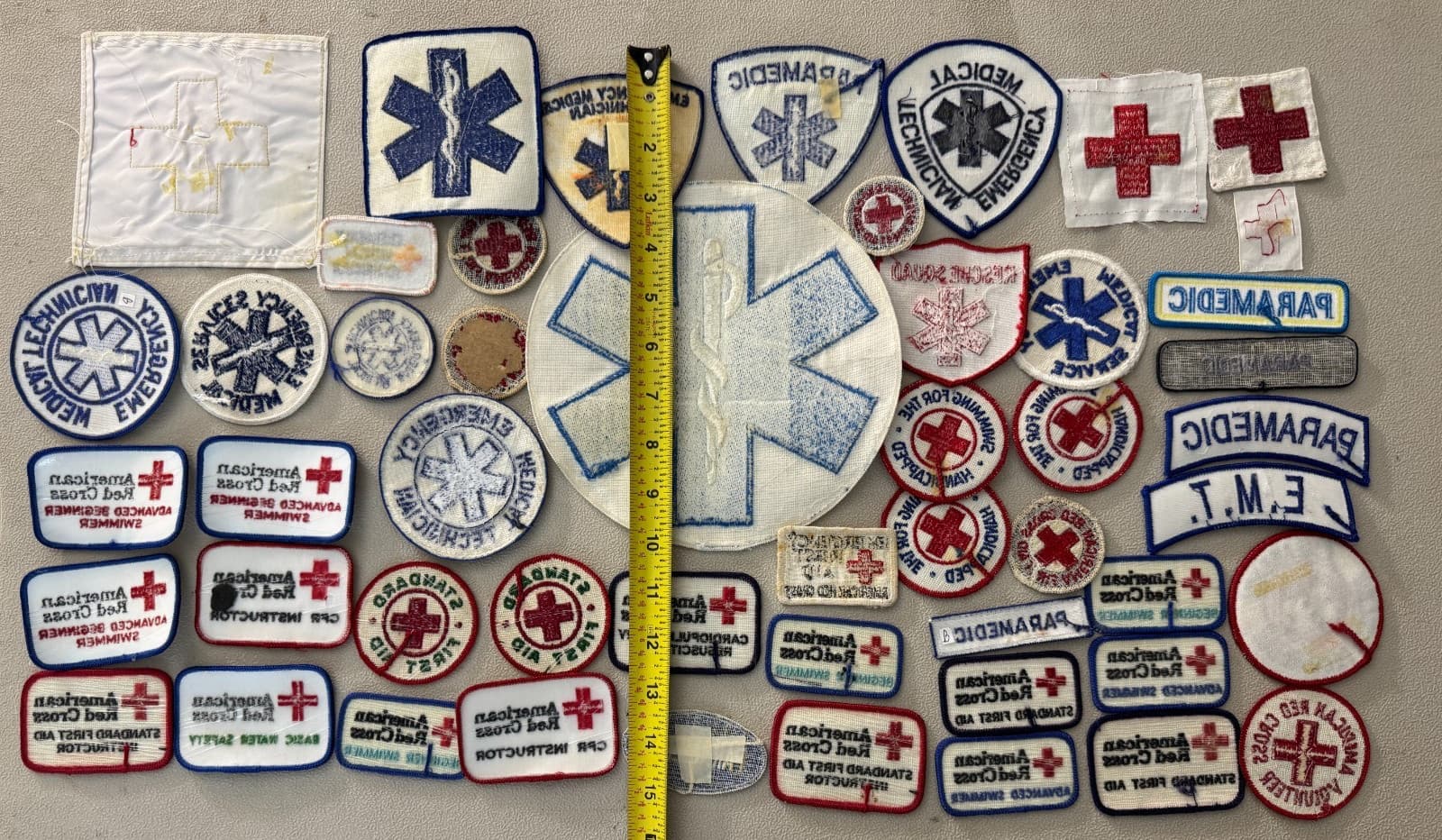 50 American Red Cross Paramedic EMS EMT Patches Collection Dealer Patch Lot 2
