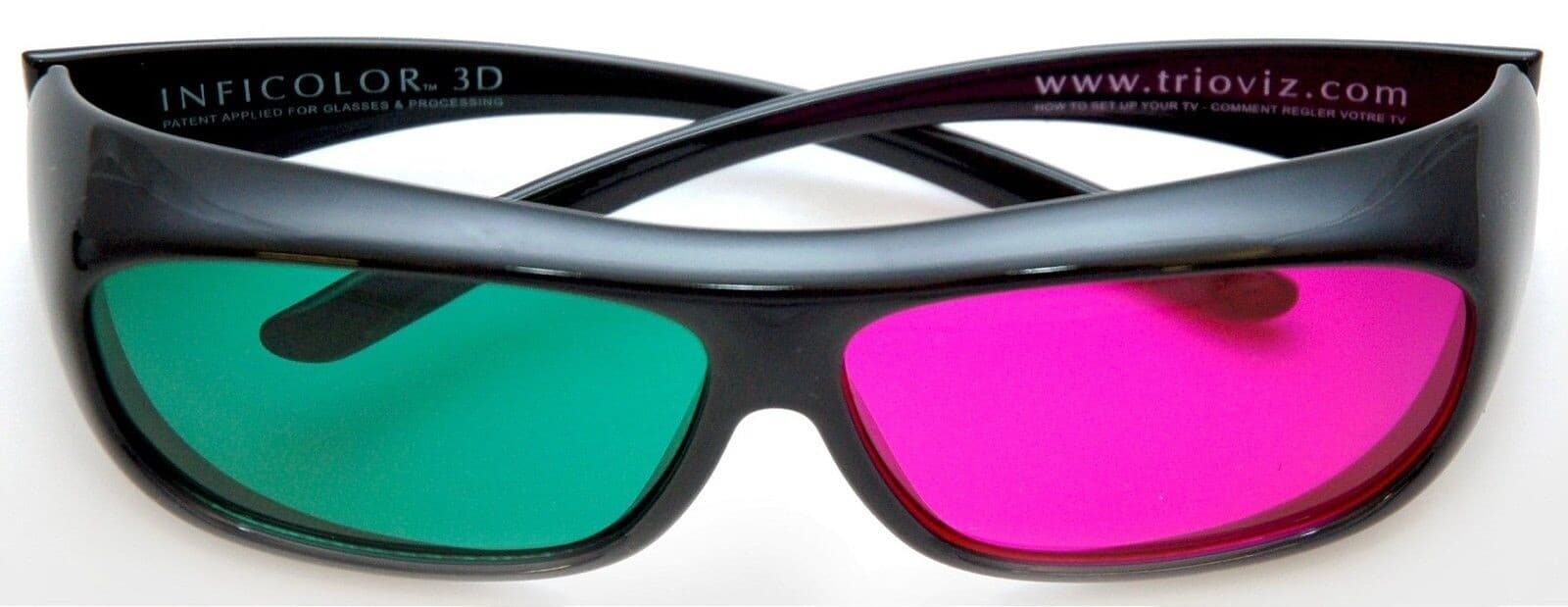 NEW TriOviz InfiColor 3D Glasses for PS3 Xbox 360 TV Assassins Creed Revelations 2