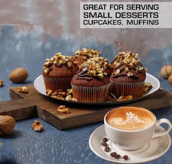 600 Pack White Uncoated Paper Plates Diameter Recyclable Microwave Safe 9" Inch 6