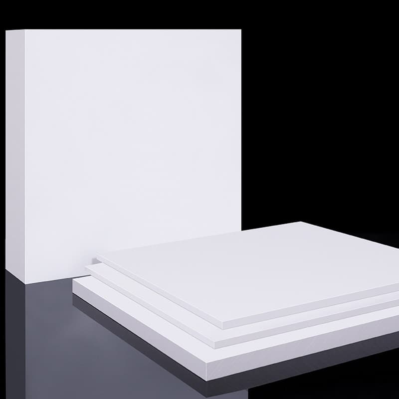 PTFE Sheet Plate Plastic Thick 0.2~30 mm Thermoplastic White Natural Engineering 2