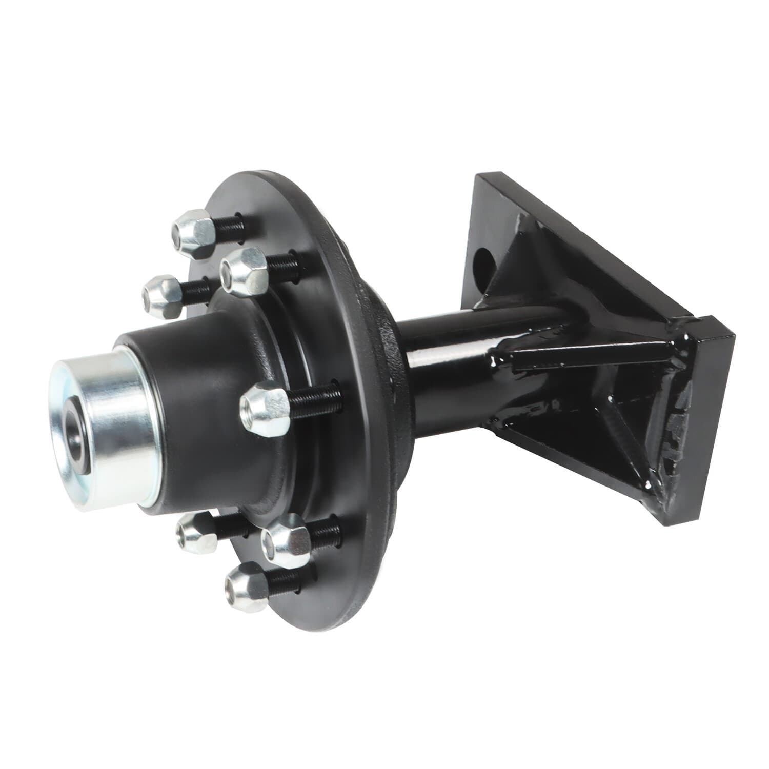 8 x 6.5 Lug 8000LB Shipping Container Wheels, Bolt-on Spindle Kit NEW（Pair) 6