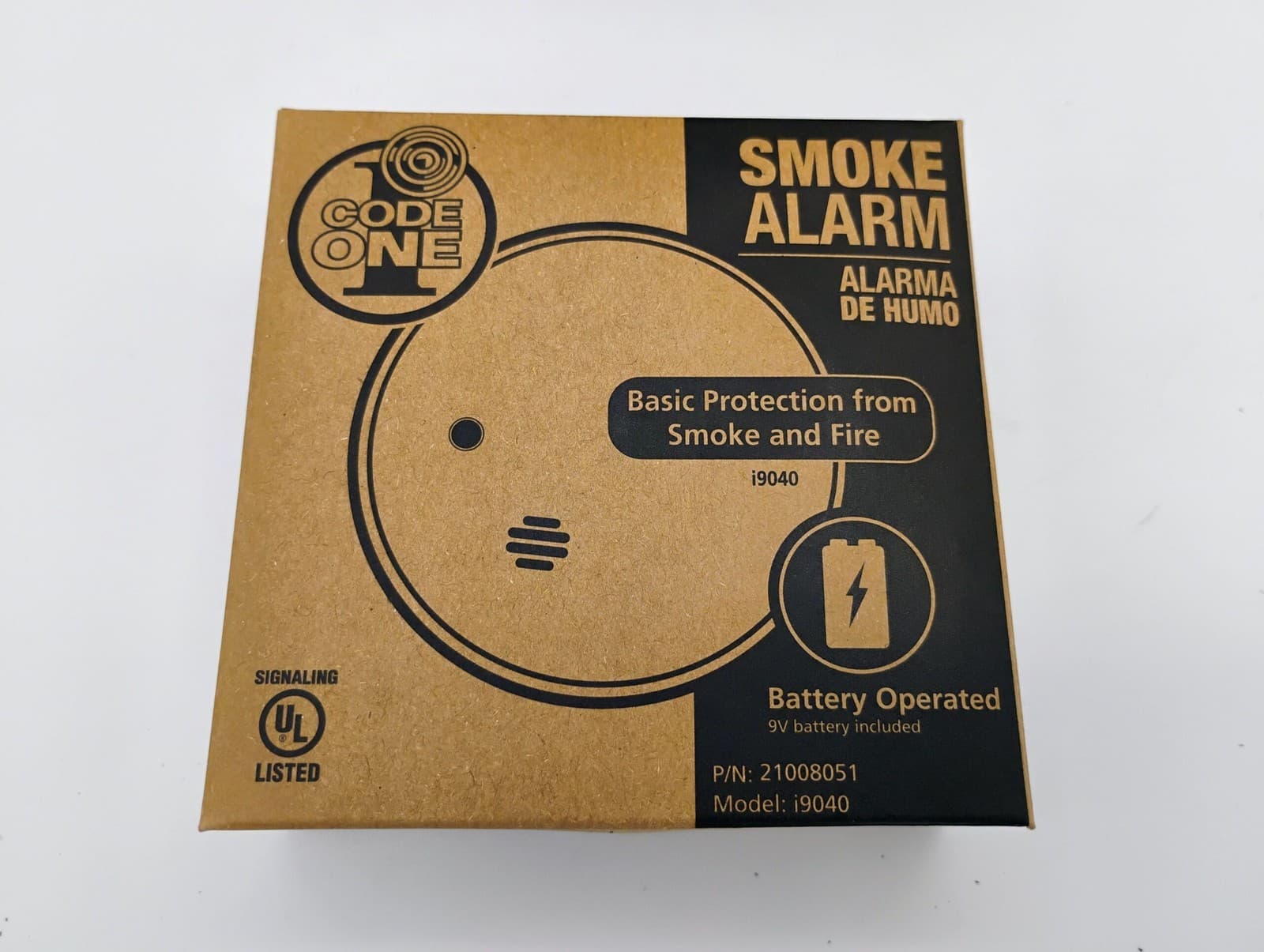 6 Pack Ionization Smoke Detector W/9V Battery Fire Alarm Home Safety Sensor 5