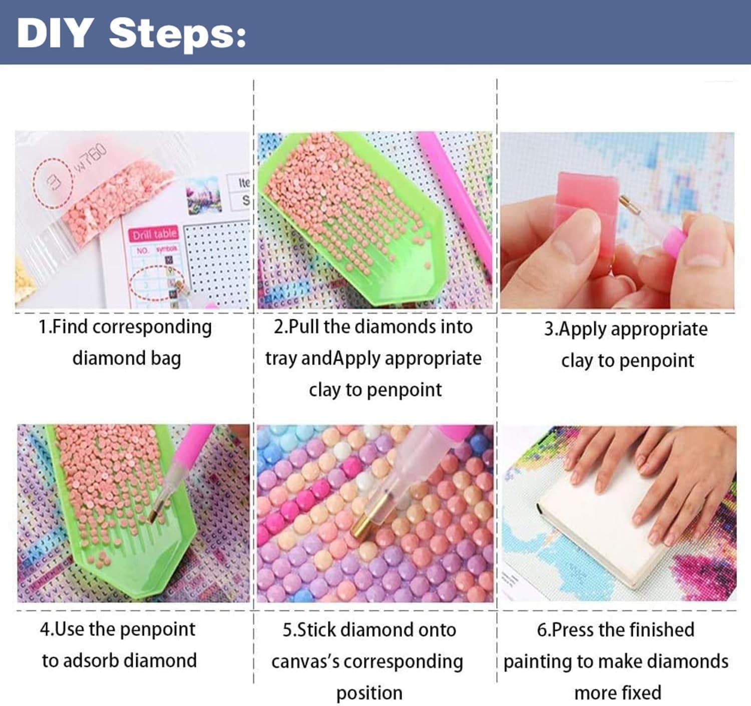 ijbnhd 5D Jesus Diamond Art Kits for Adults, 5X5X0.5,  6