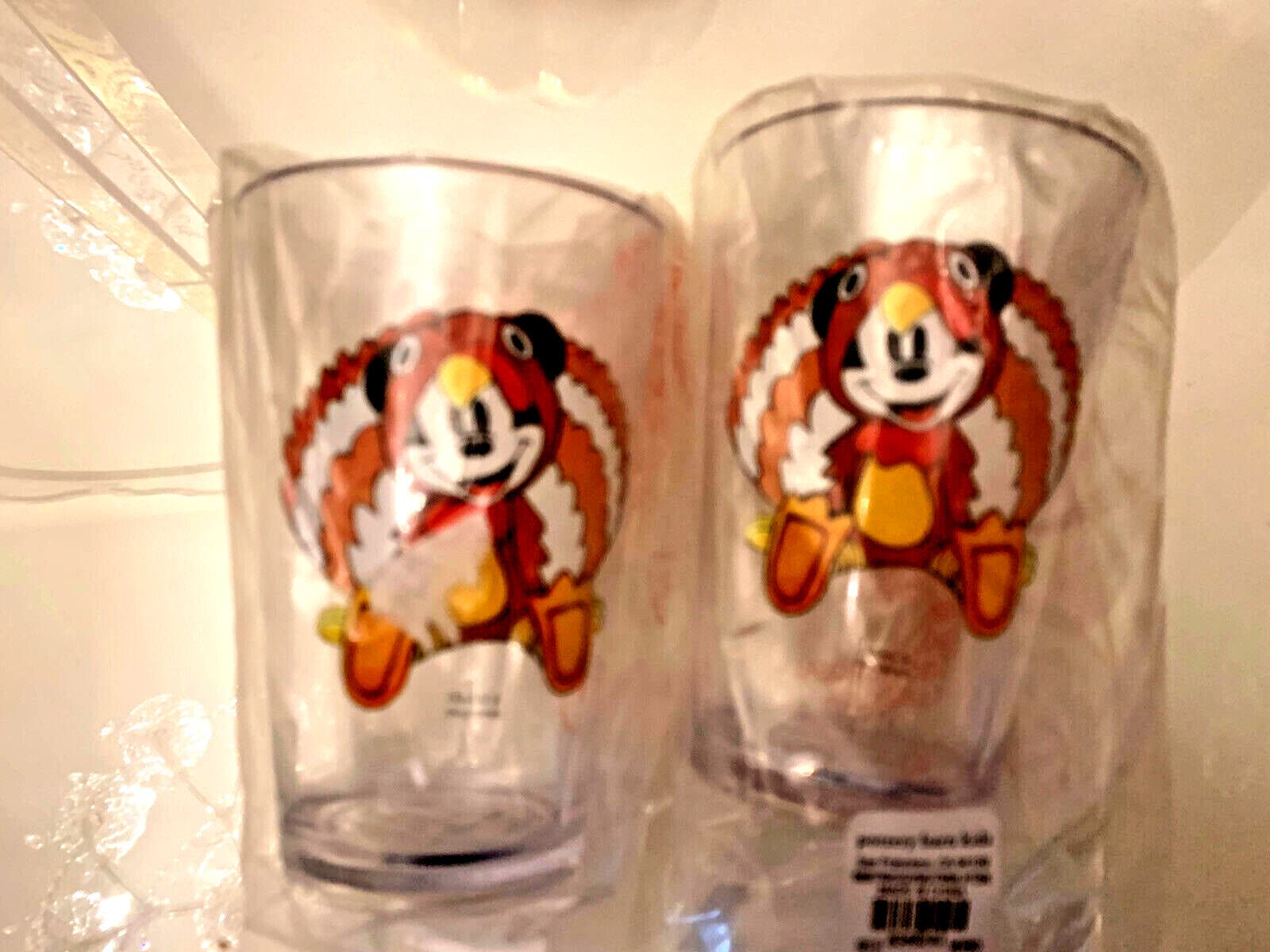 Pottery Barn Disney Mickey Mouse holiday cup Thanksgiving party gift kid SET 2 6