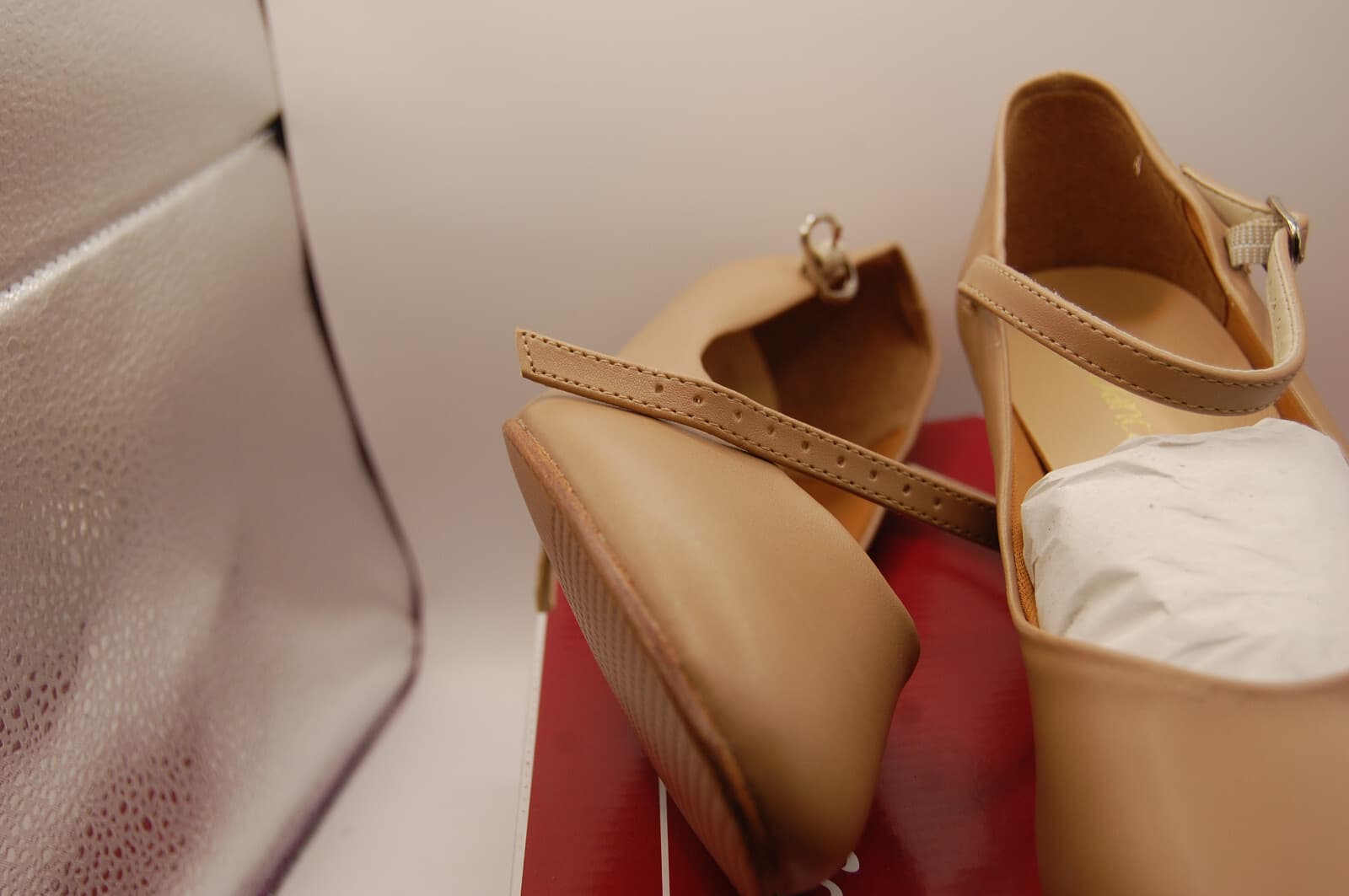 NIB So Danca Celine CH50 W 1.5" Heel Character Shoe Leather Sole 7 L W Wide 3