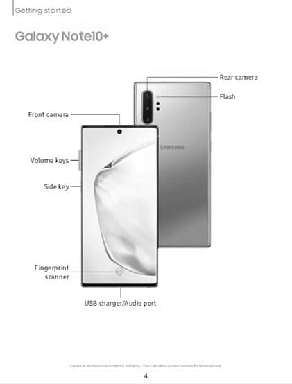 Samsung Galaxy Note 10 10+ T-Mobile OWNER'S USER MANUAL 3
