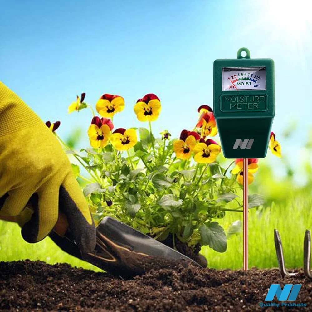 Moisture Meter, Plant Soil Moisture Meter Indoor & Outdoor, Hygrometer Moisture 2