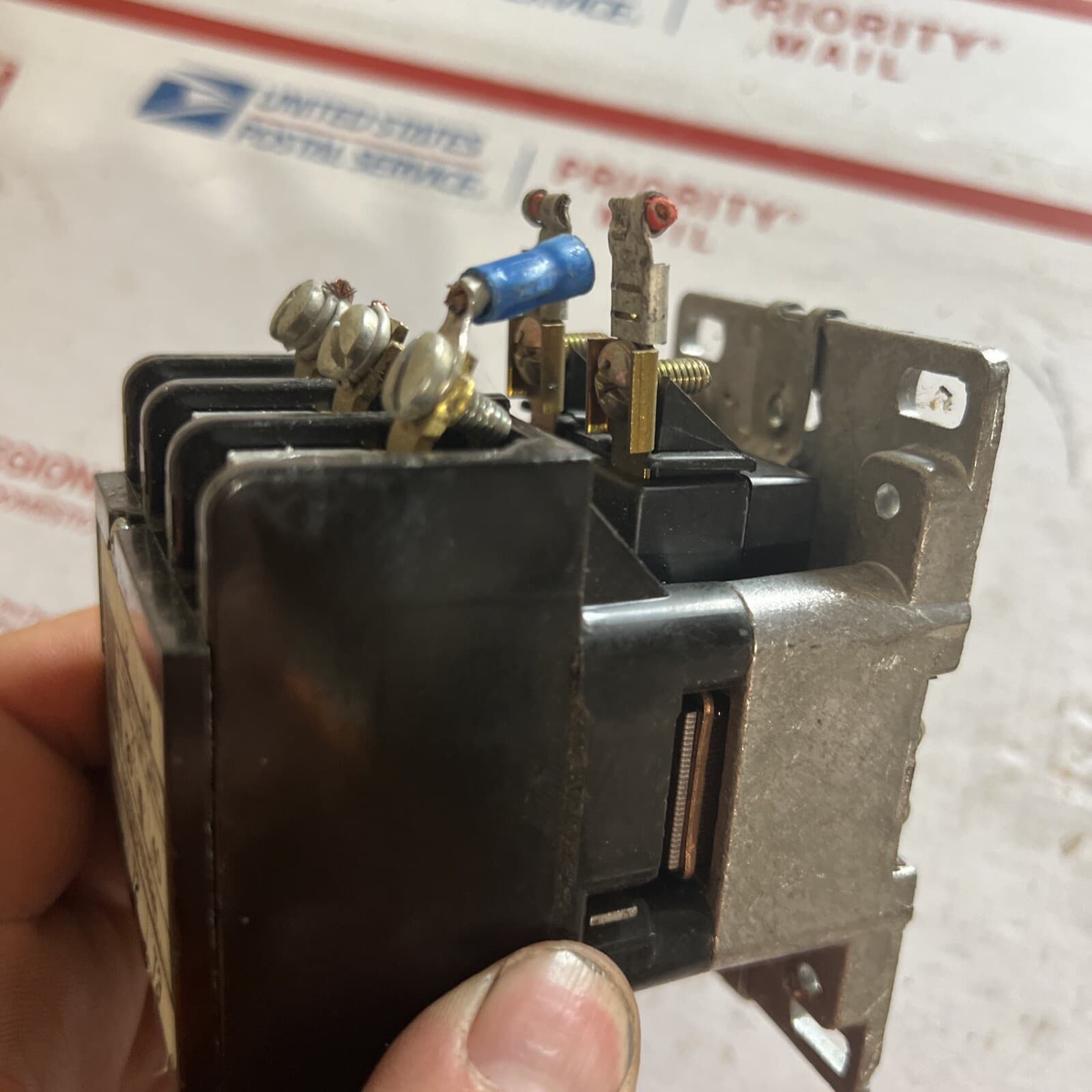 General Electric CR353ACY0002A 3 Pole Phase Contactor 240/480/600V 120V COIL GE 4