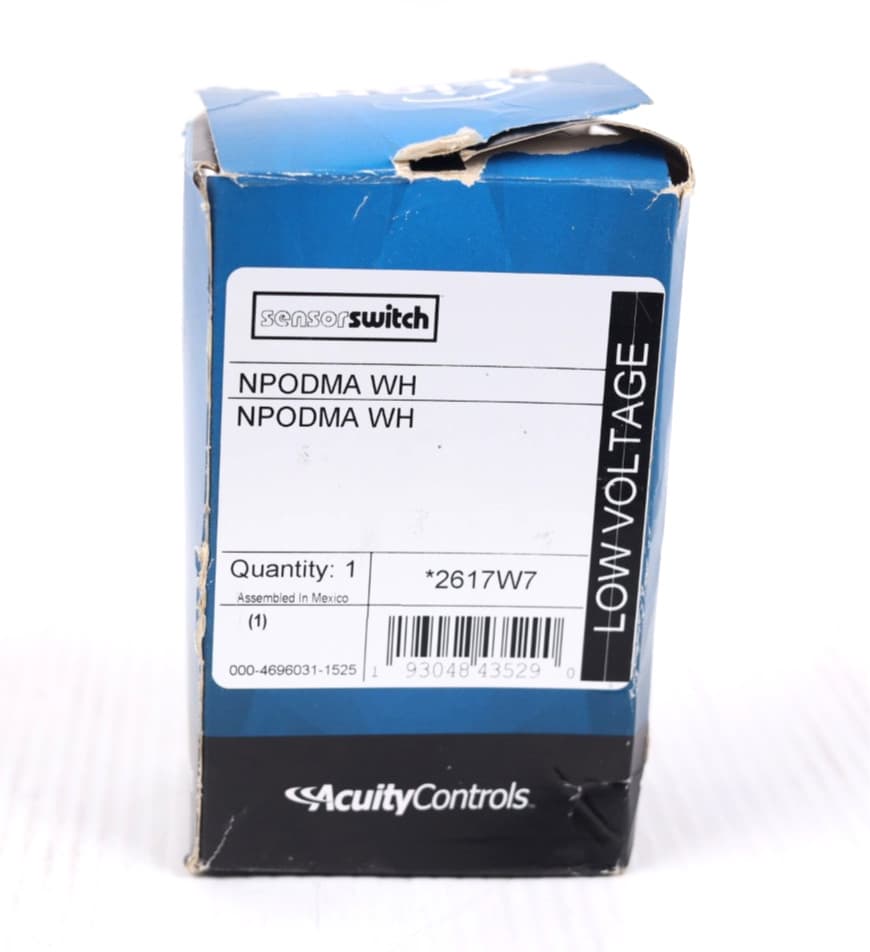 Acuity Controls NPODMA WH Sensor Switch r725