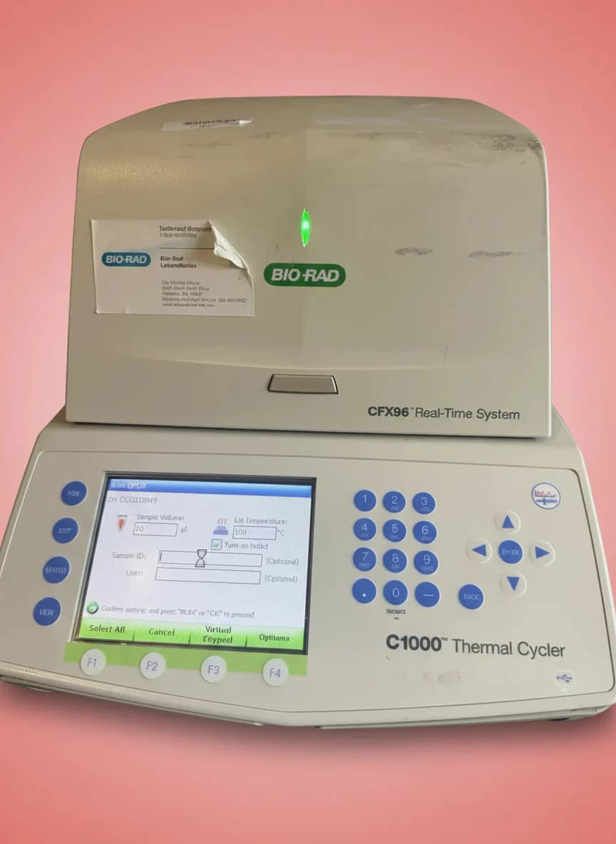 Bio-Rad C1000 Touch Thermal Cycler w/ CFX96 Real-Time System Optics Modul...