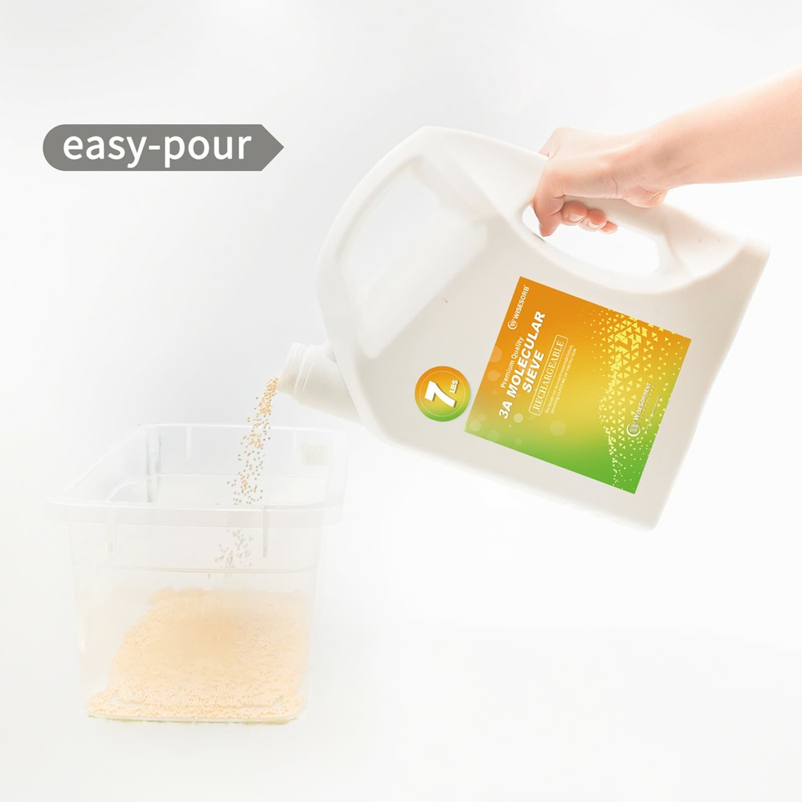 Premium Quality Desiccant Bulk Material  3A Molecular Sieve, 7 LBS Dehumidifier 4