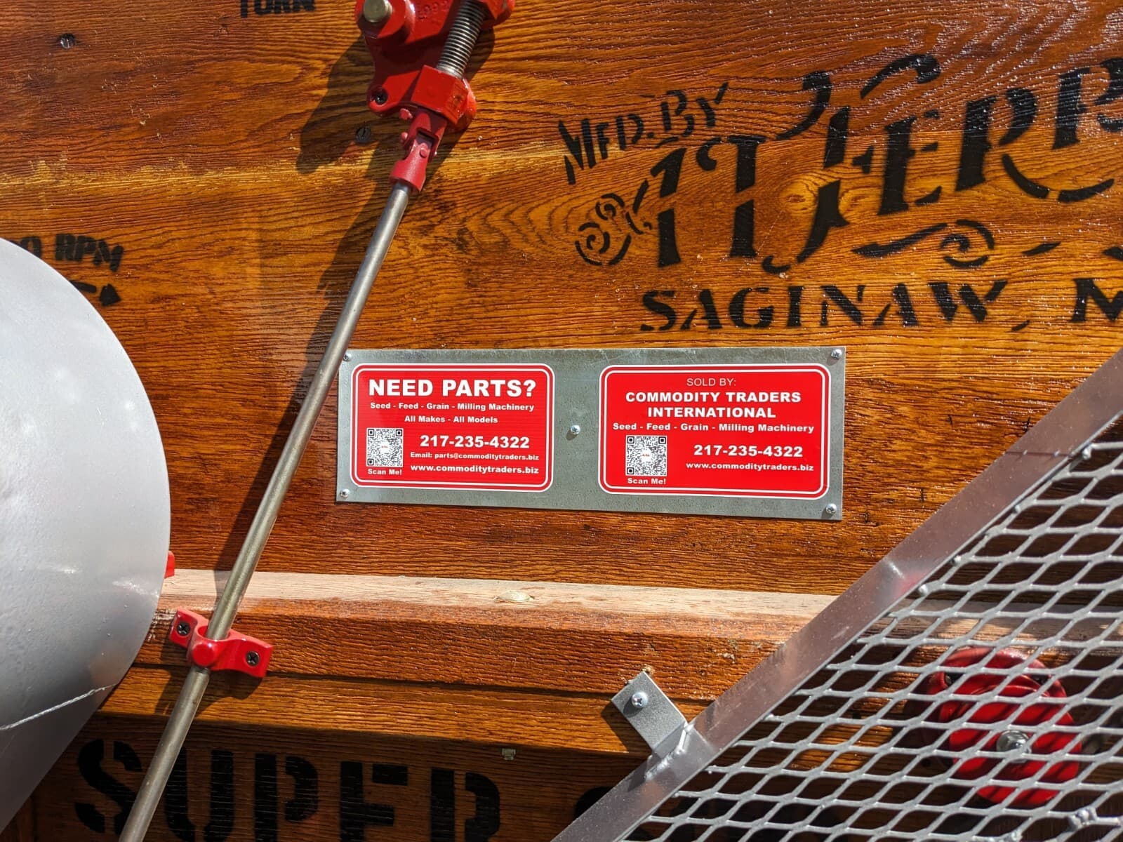 Clipper Seed & Grain Cleaner (Fanning Mill) Super 68D Seed Separator 5