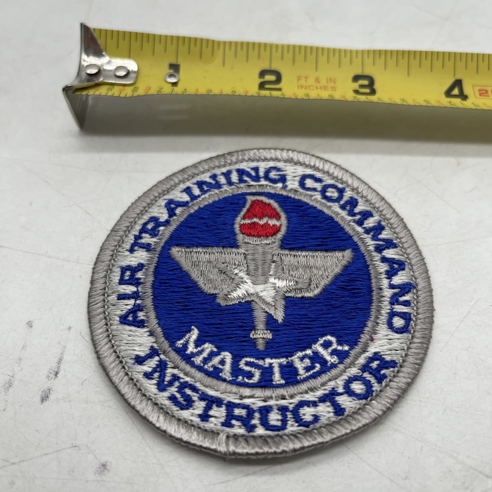 U.S. Air Force Master Air Training Command Instructor Patch 3” Circle Wings 2