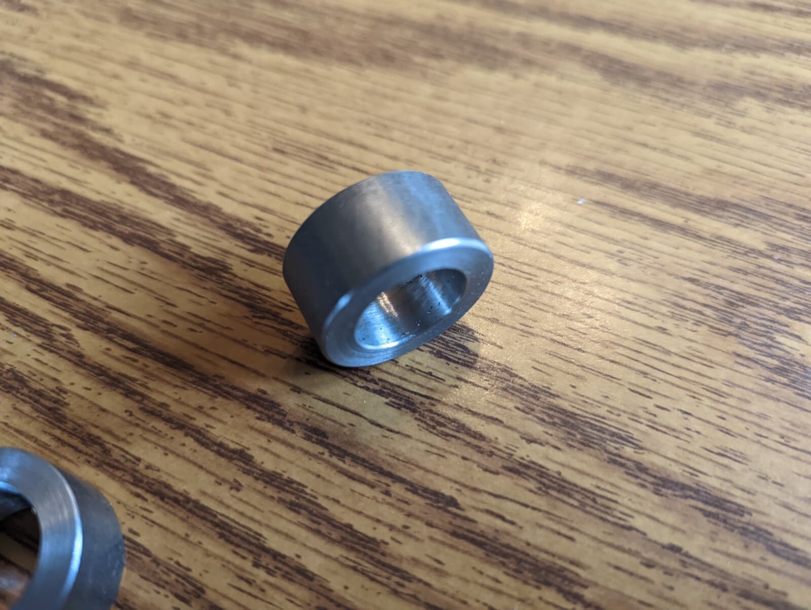 Flat Steel Spacers3/4 I.D.x .500 long, 1 1/4" OD. 2 pieces 3