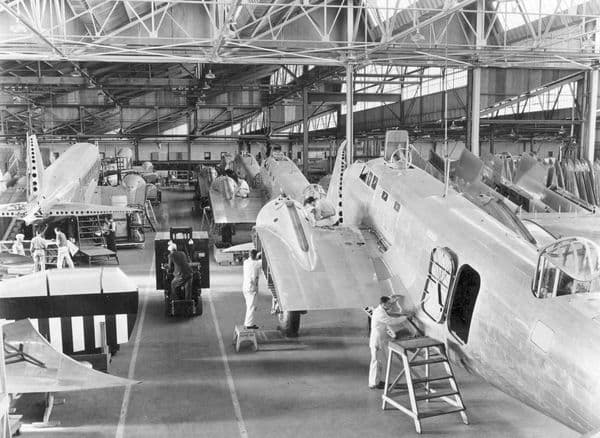 Douglas Aircraft Company Data Plate, Santa Monica Plant, WWII Aviation  DPL-0119 2