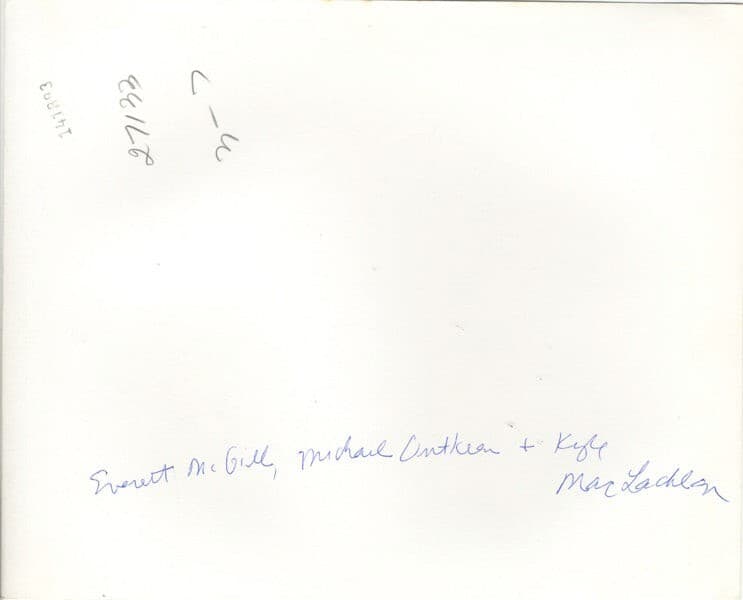 Twin Peaks Kyle MacLachlan Michael Ontkean Original 8x10 Double Weight Photo  2