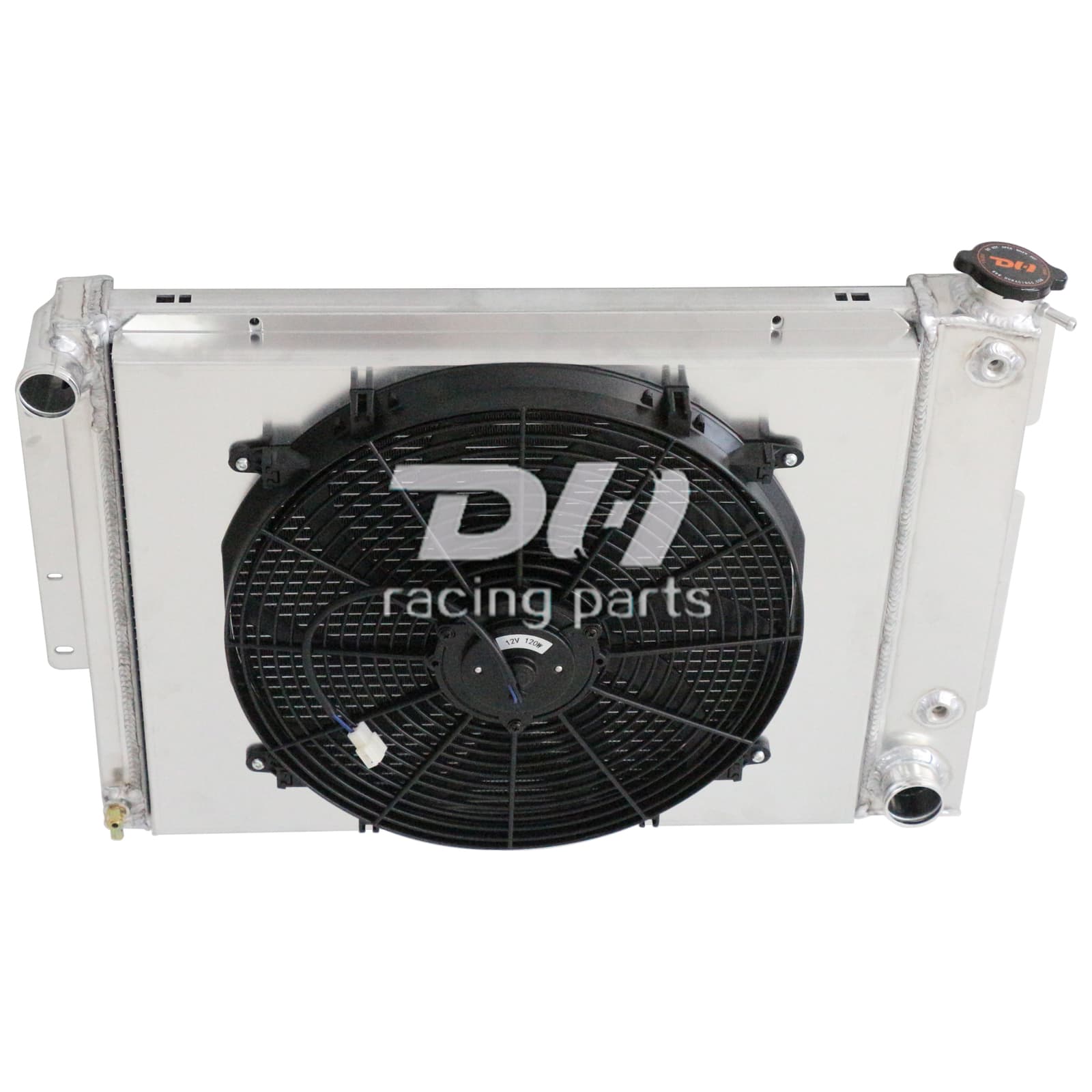 Aluminum Radiator Shroud Fan For 1967-1969 Chevy Pontiac /Firebird Camaro CC337  4