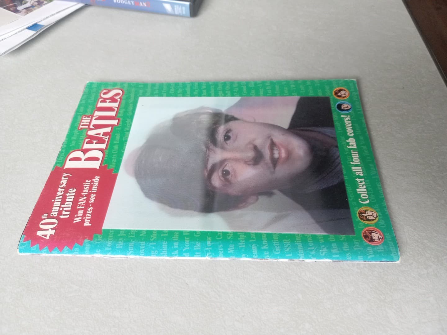 THE BEATLES 40th Anniversary Tribute Globe Special Digest Holograph Covers - 2 5