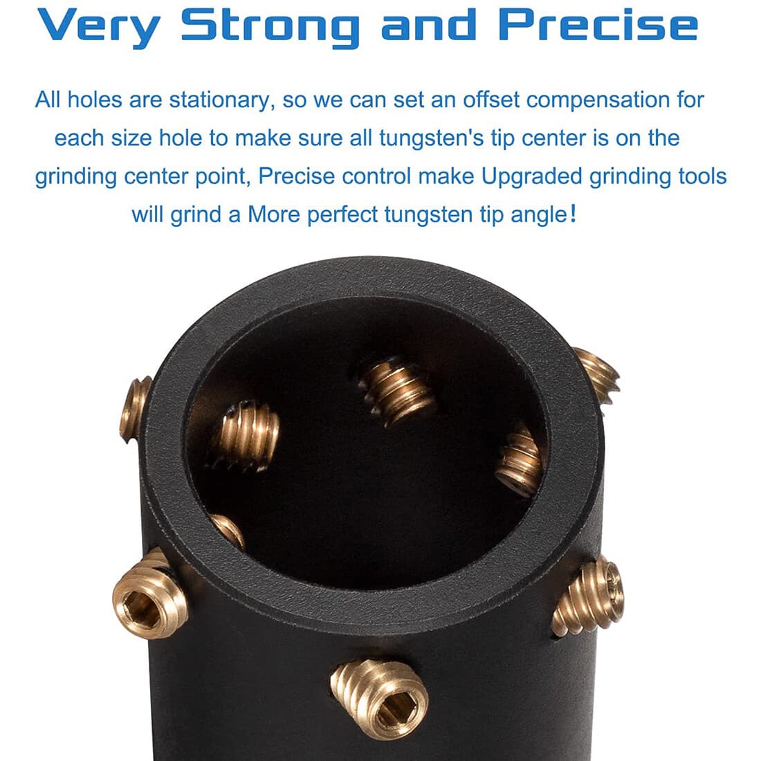 GR-12 TIG Welding Tungsten Electrode Sharpener Grinder With Multi-Angle & Offset 5