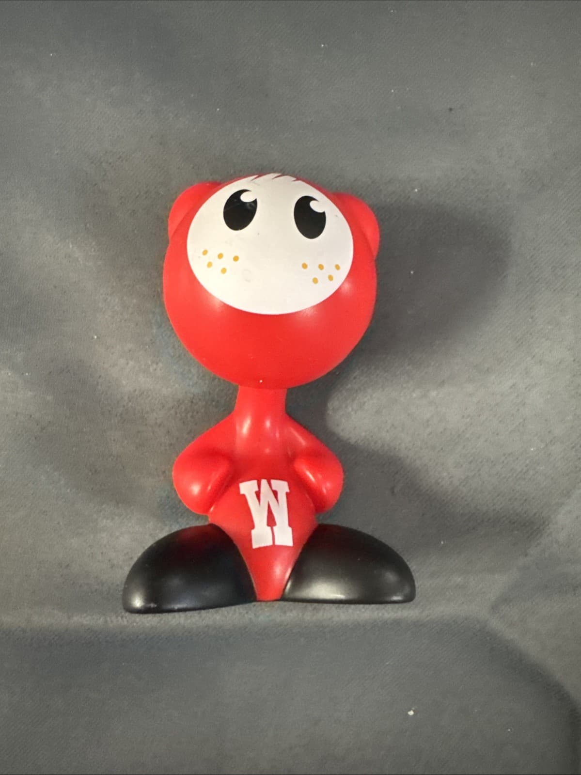 U.B. Funkeys - 2009 - Wendy's Red Bobble Head Toy - Mattel 5