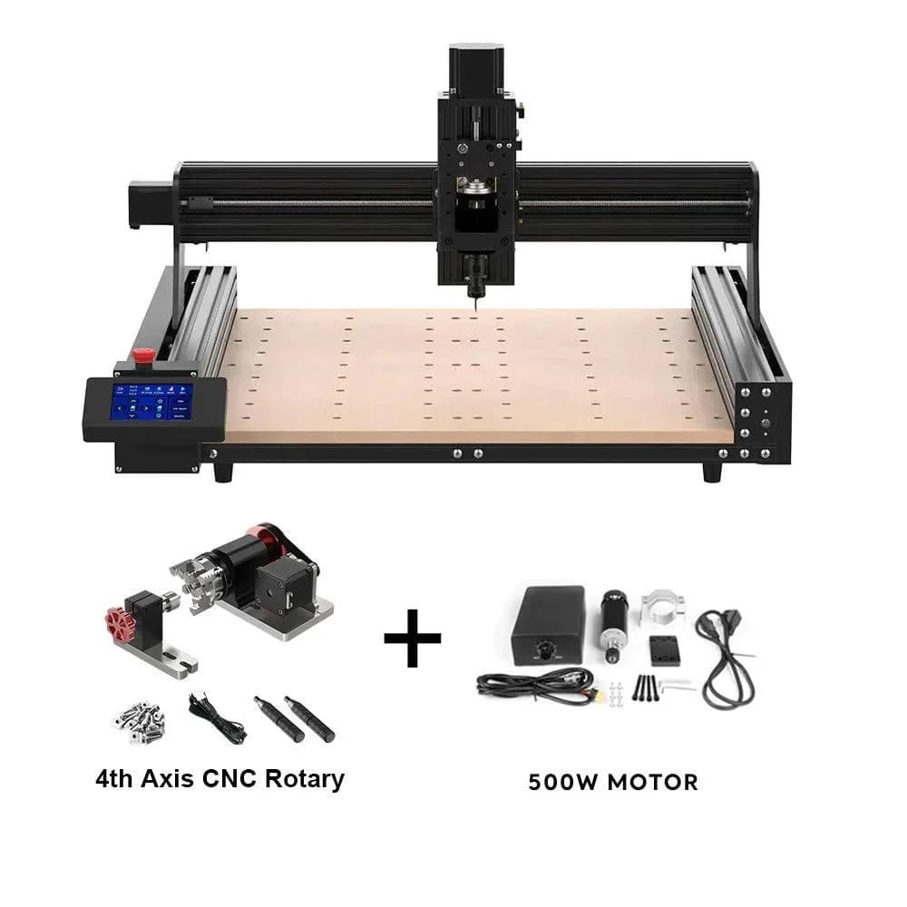 Twotrees TTC450 CNC Router Machine Upgraded 3-Axis Engraving 775 SpindleMotor 3