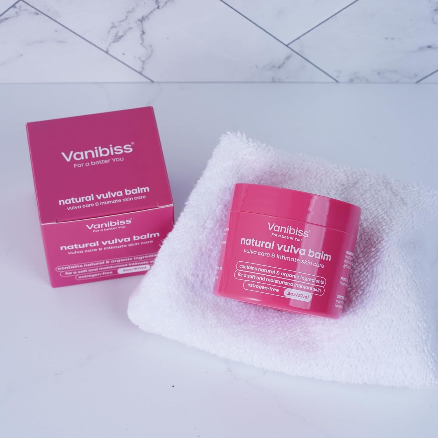 Vanibiss Natural Vulva Balm - Vulva Cream & Vaginal Moisturizer, Hydrating Vulva 6