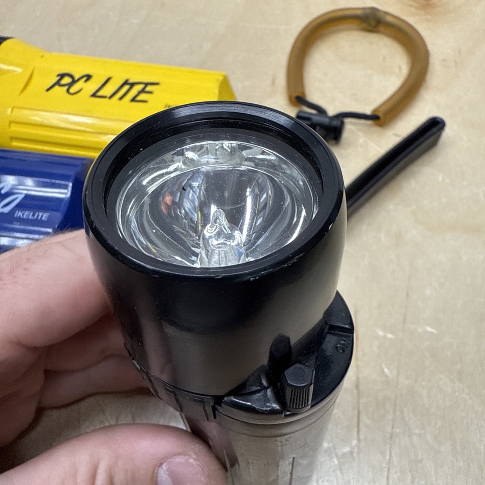 3 IKELITE PC LITE Underwater Scuba Diving Torch Flashlight  HALOGEN BULB Tested 5