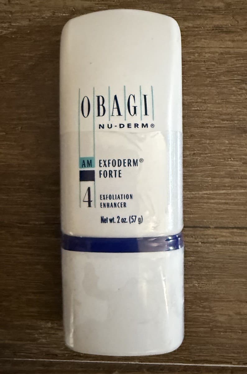 Sealed Obagi Nu-Derm Exfoderm Forte #4 Skin Treatment Exfoliation Enhancer  2 Oz 2