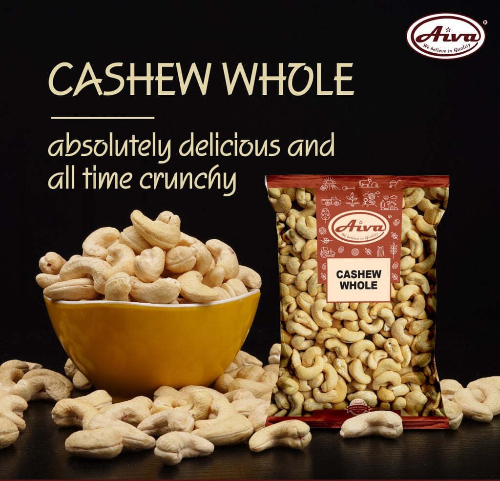 Aiva Cashew Whole,Unsalted, Natural Cashews for Cooking, Baking, and Snacking 4