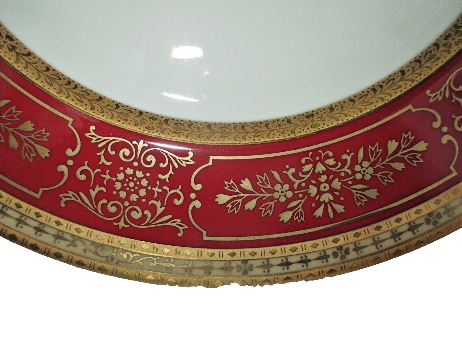 Mikasa Grande Ivory Dynasty Red 5 piece Place Setting #2832 P 3