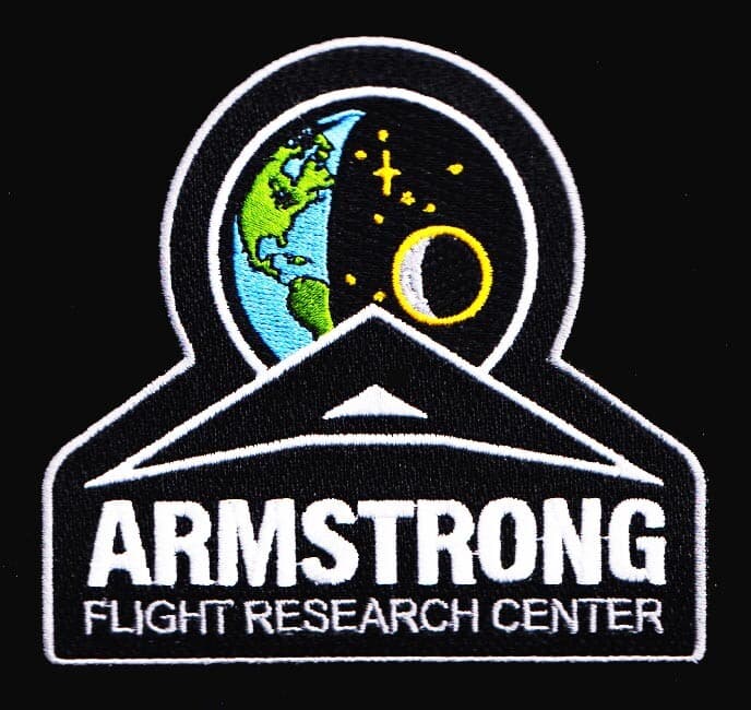 ARMSTRONG -FLIGHT RESEARCH CENTER - ORIGINAL - NASA SPACE FLIGHT TEST PATCH MINT 3